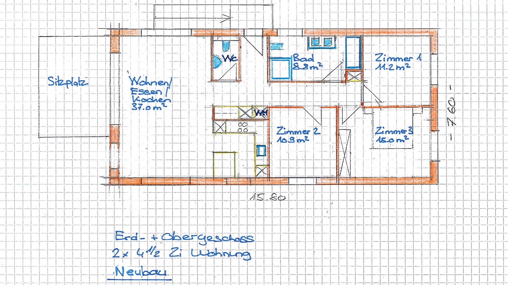 Planung Zweifamilienhaus Stampfli Wicki AG